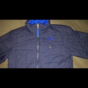 Blue North Face Jacket